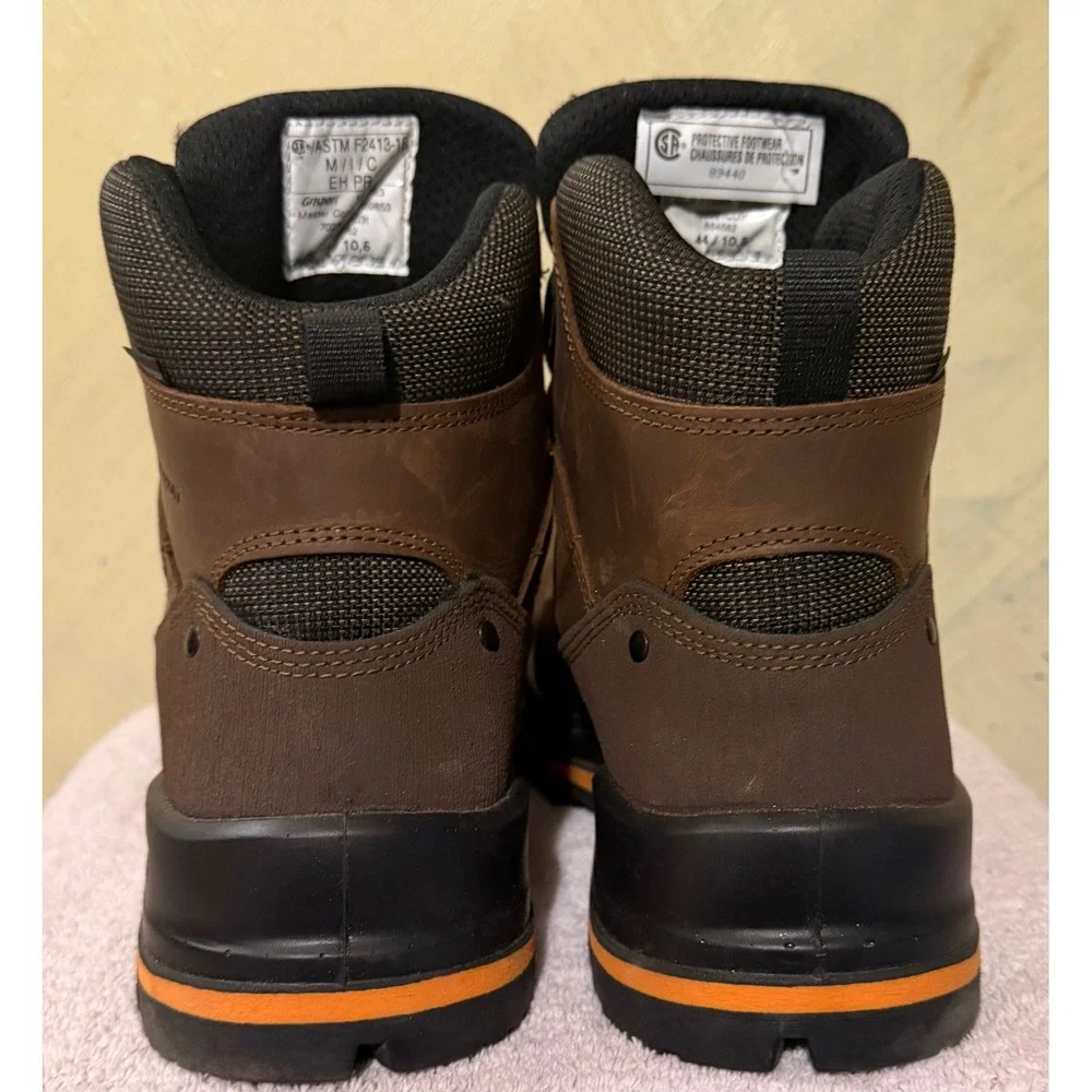 Grisport Master Con D3t Mens BOA Safety Work Boots Brown Leather Vibram 10.5